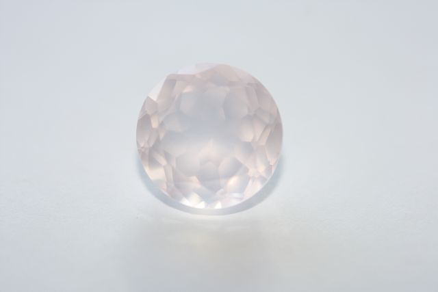 Pink quartz - Round 3.64 ct