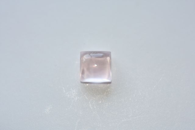Pink quartz - Square 1.325 ct