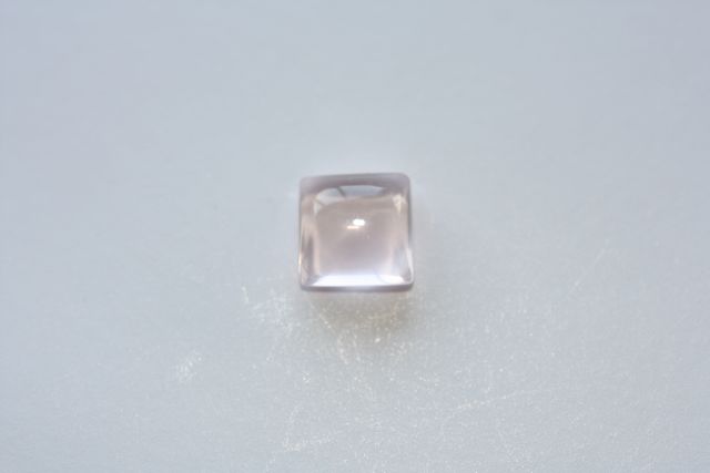 Pink quartz - Square 1.285 ct