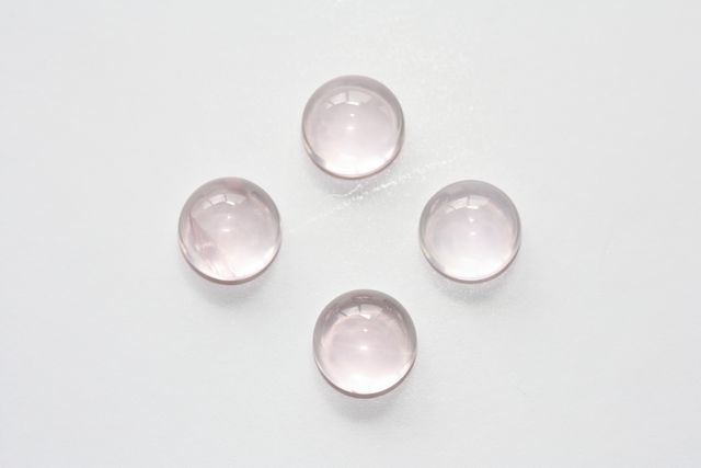 Pink quartz - Round 7.875 ct
