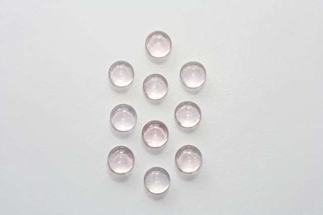 Pink quartz - Round 9.91 ct