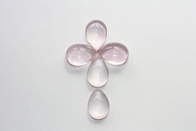 Pink quartz - Pear 10.33 ct