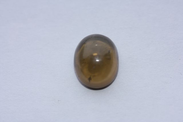 Light cognac quartz - Oval 4.61 ct
