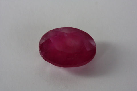 Ruby - Oval 5.385 ct