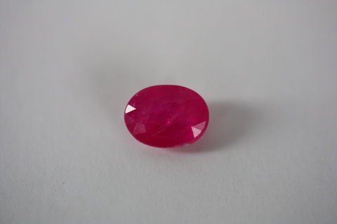 Ruby - Oval 0.730 ct
