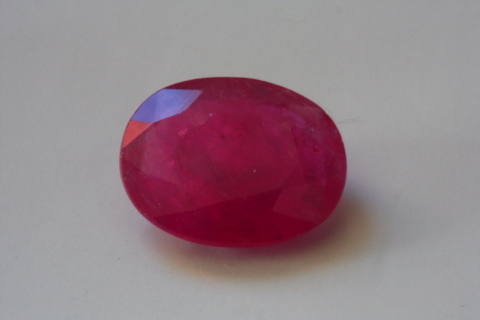 Ruby - Oval 3.495 ct