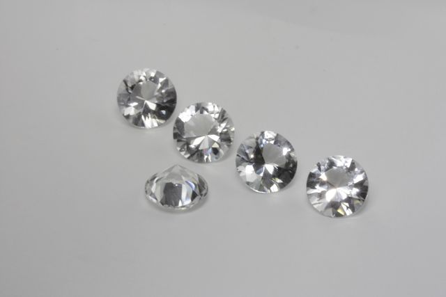 Rock crystal - Round 7.835 ct