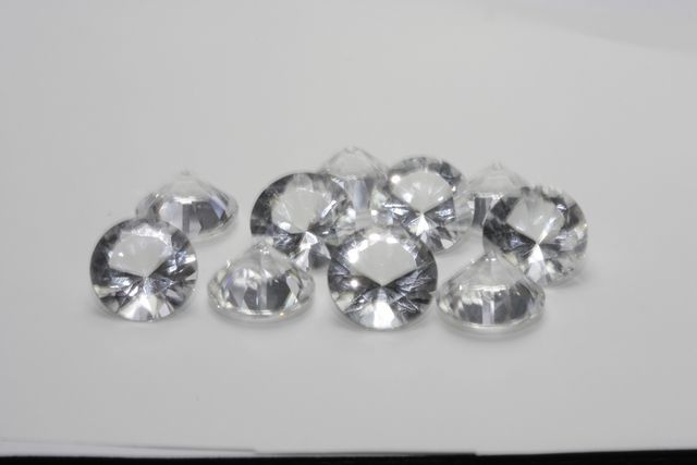 Rock crystal - Round 30.45 ct