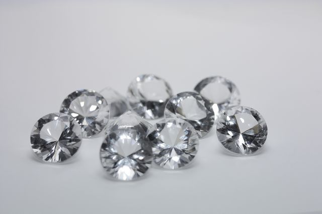 Rock crystal - Round 30.835 ct