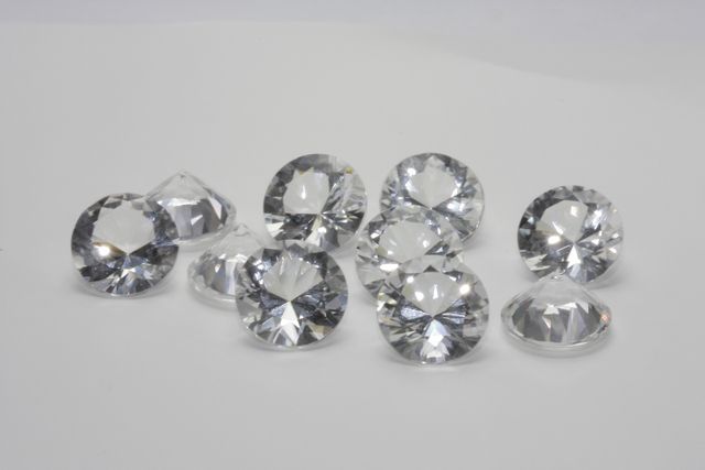 Rock crystal - Round 30.585 ct
