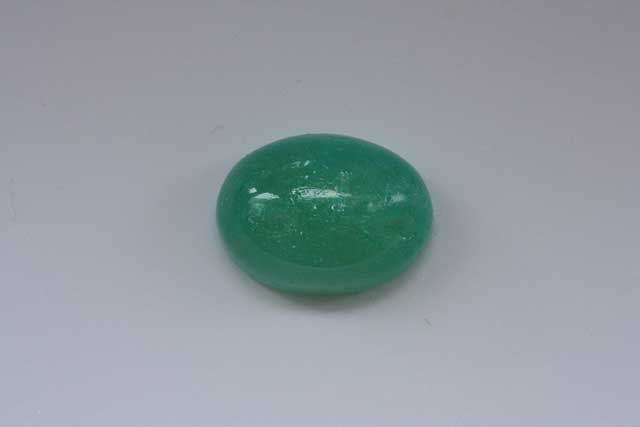 Emerald (Beryl) - Oval cabochon 8.930 ct