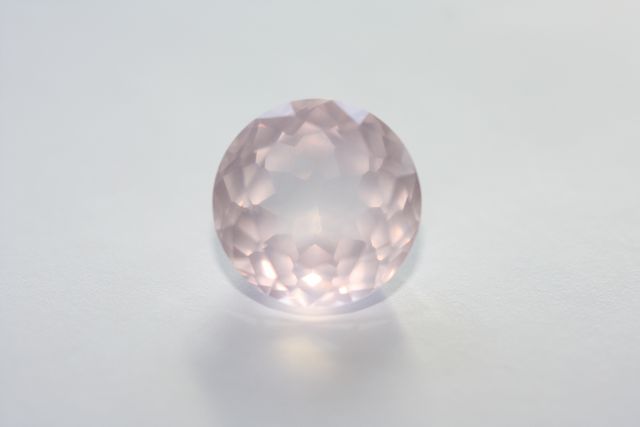 Pink quartz - Round 3.775 ct