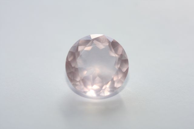 Pink quartz - Round 3.23 ct