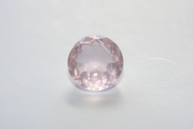 Pink quartz - Round 3.36 ct