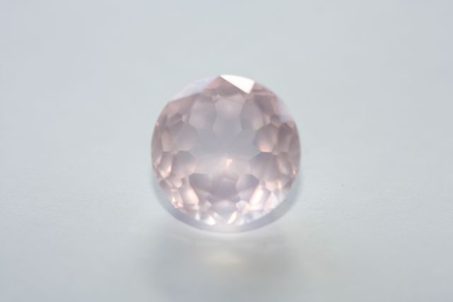 Pink quartz - Round 3.765 ct