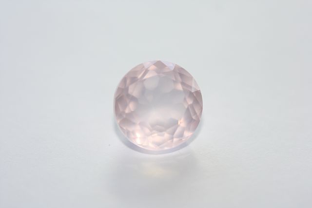 Pink quartz - Round 3.555 ct
