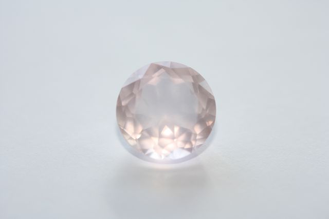 Pink quartz - Round 3.43 ct