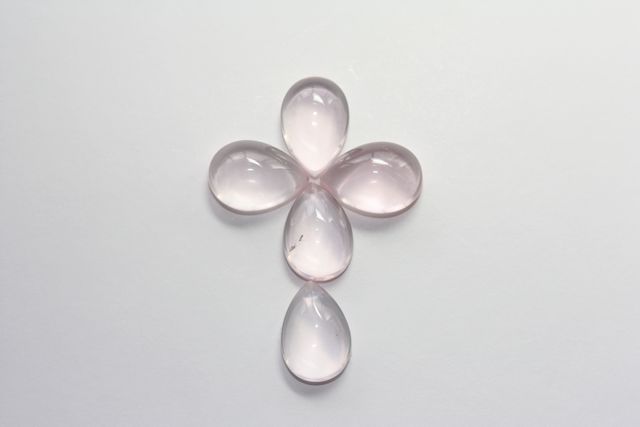 Pink quartz - Pear 9.97 ct