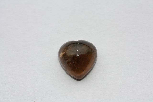 Smoky quartz - Heart 5.515 ct