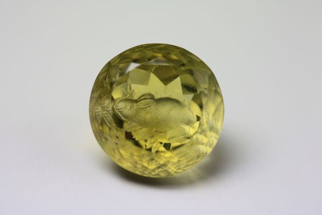 Citrin - Round 14.855 cts - Hare