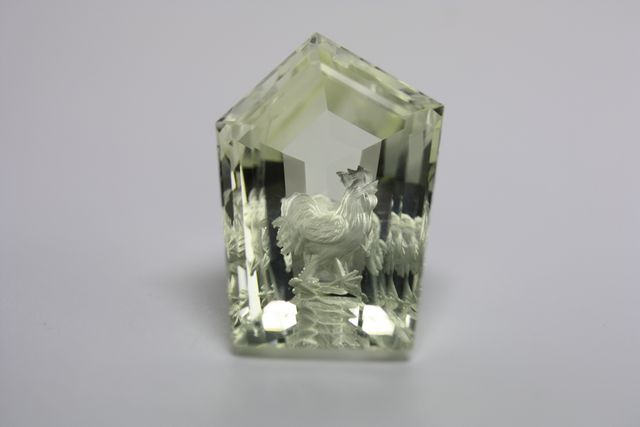 Heliodore beryl - 23.465 cts - Cock