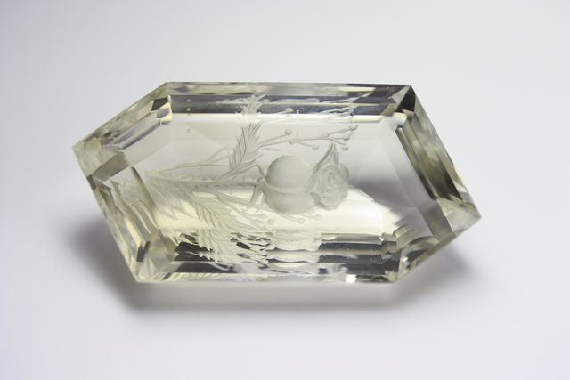 Smoky quartz - 71.165 cts - Flower